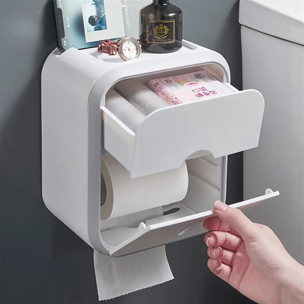 Tissue Box Price in Kenya – Multifunctional Wall Mounted Tissue Holder