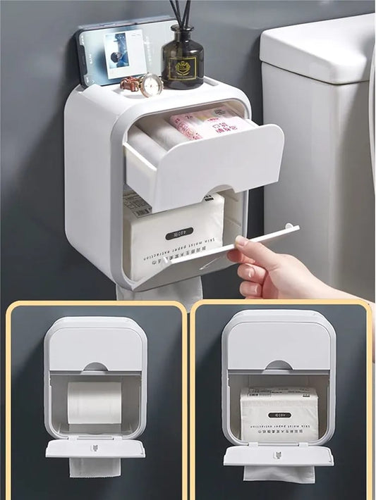 Tissue Box Price in Kenya – Multifunctional Wall Mounted Tissue Holder