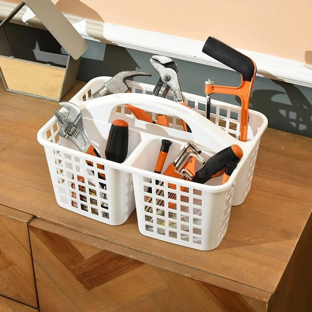 Multipurpose Bathroom Caddy Carrying Storage Basket | - Elegant Households KE