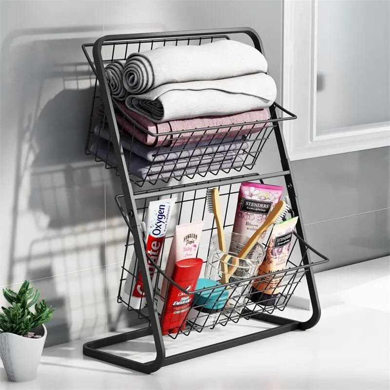 multipurpose organizer/storage rack | - Elegant Households KE
