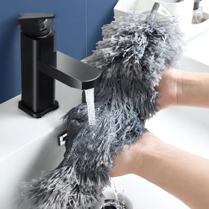 Multipurpose telescopic/adjustable microfiber cleaner | - Elegant Households KE