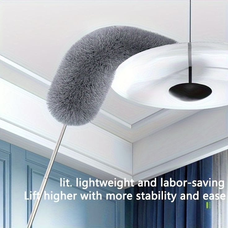 Multipurpose telescopic/adjustable microfiber cleaner | - Elegant Households KE