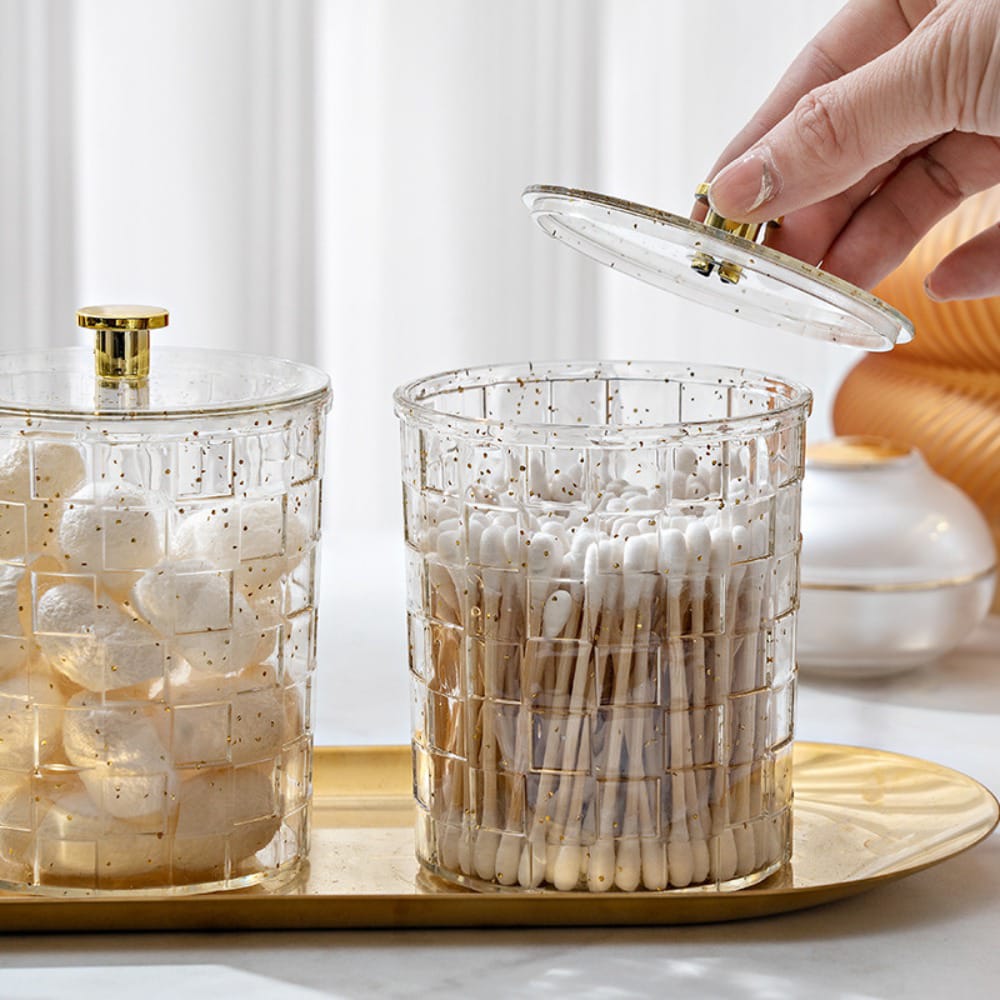 New PET Cosmetic Cotton Box | - Elegant Households KE