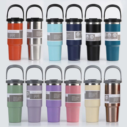 New Thermal Cup Insulation Hot and Cool Cup Flask | - Elegant Households KE