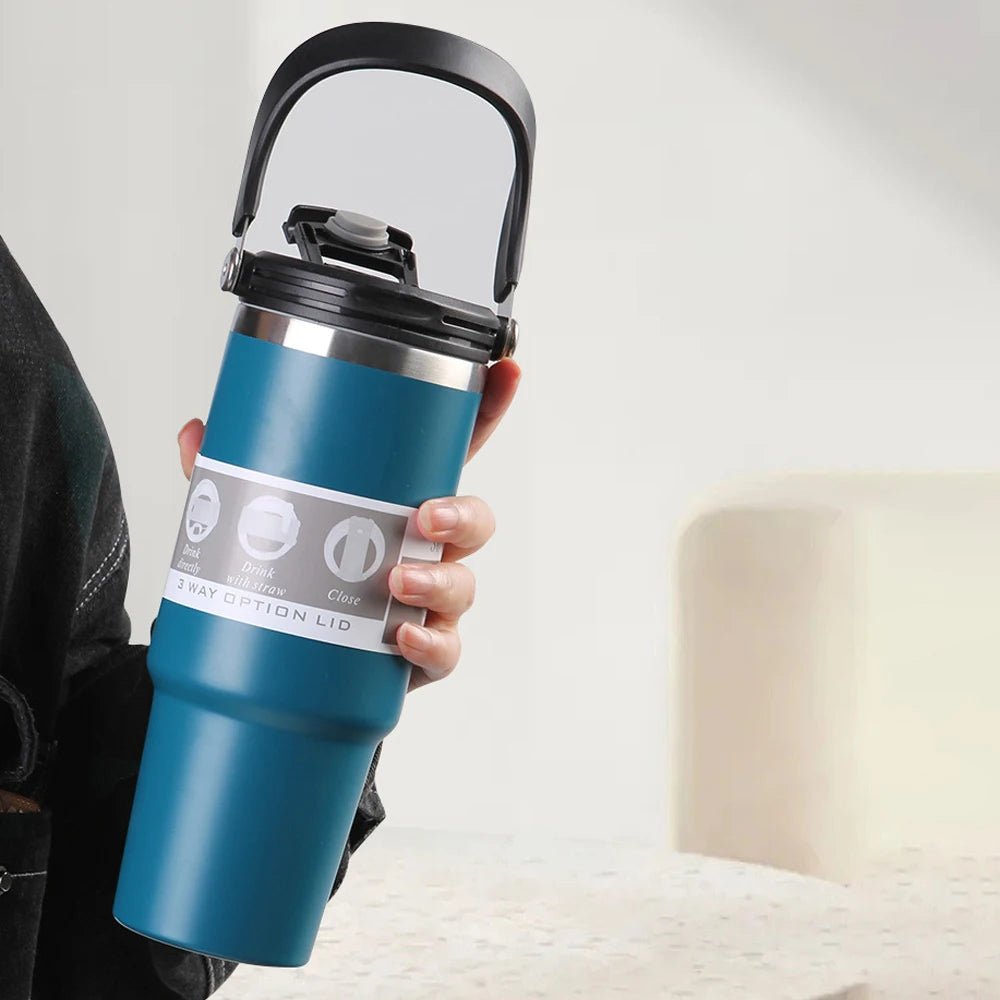 New Thermal Cup Insulation Hot and Cool Cup Flask | - Elegant Households KE