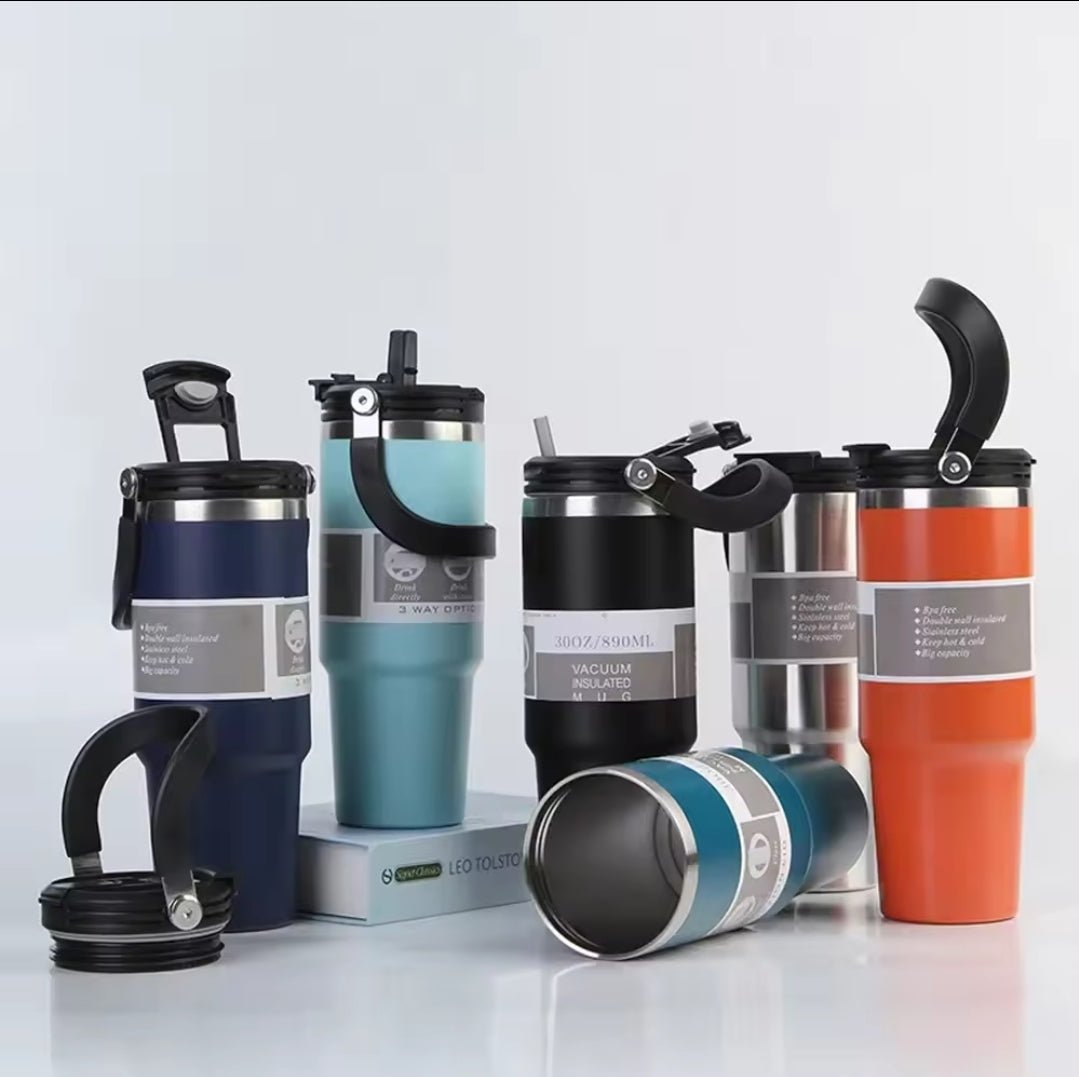 New Thermal Cup Insulation Hot and Cool Cup Flask | - Elegant Households KE