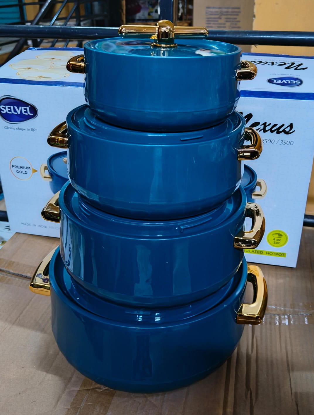 Nexus Hot Pot Kenya – 4pcs Insulated Food Warmer Set