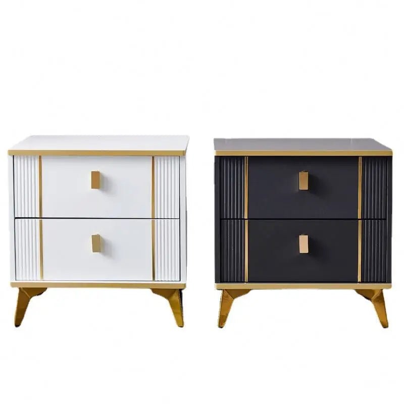 Night Stand with 2 Drawers | - Elegant Households KE