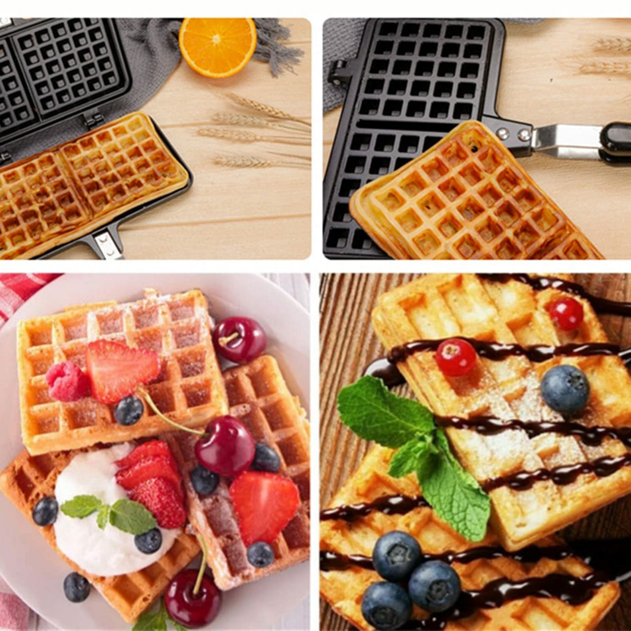 Non Stick Waffle pan | - Elegant Households KE