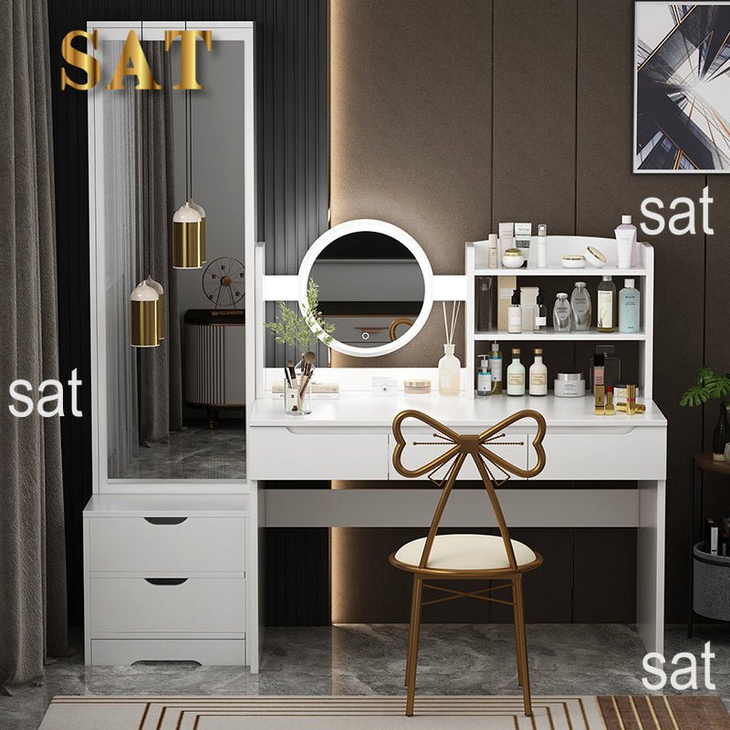 Nordic full body mirror dressing table | - Elegant Households KE