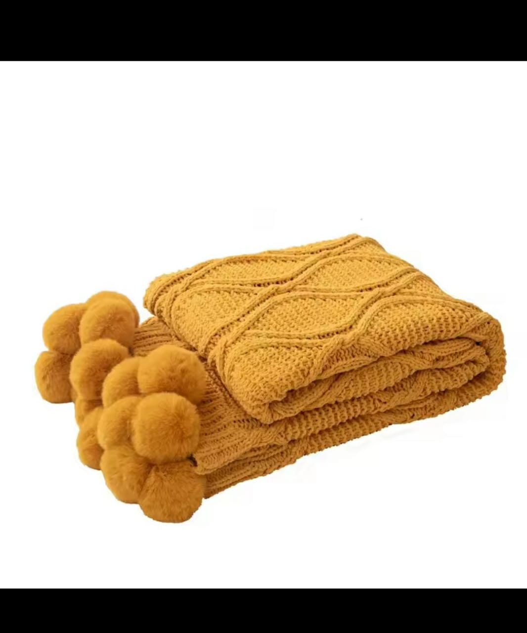 Nordic Knitted Throw Blankets | - Elegant Households KE