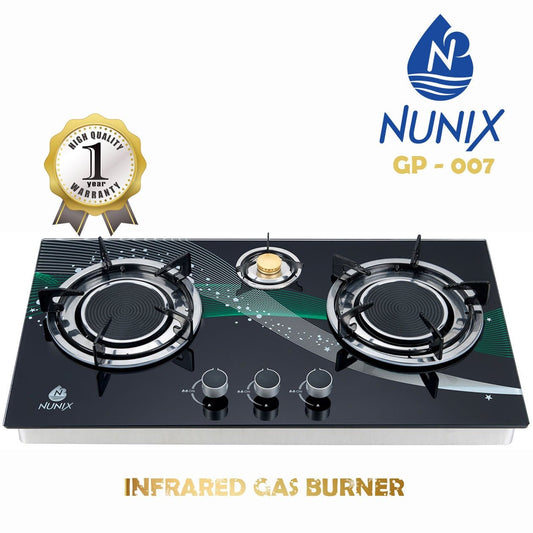 Nunix inflared 3 Burners | - Elegant Households KE