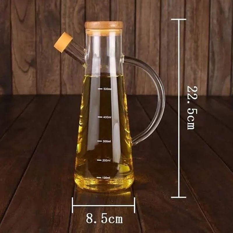 Oil Jar with Bamboo Lid | - Elegant Households KE