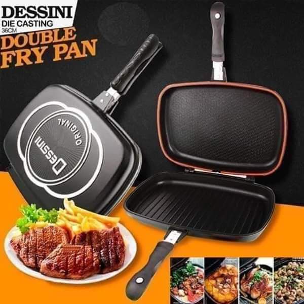 Original Dessini Double - Sided Grill Pan* | - Elegant Households KE