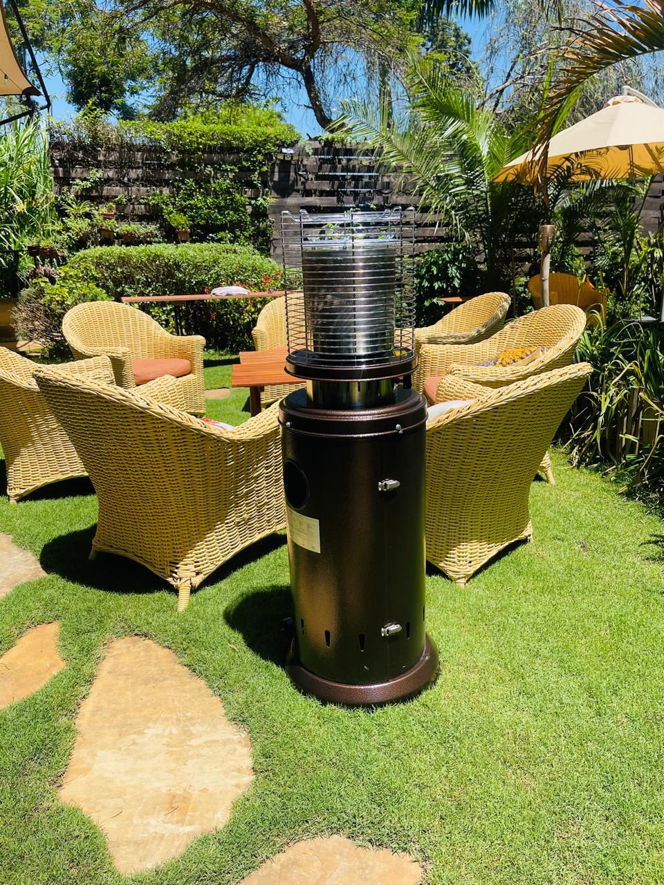 Outdoor Gas Patio Heater for Garden & Restaurant Use | - Elegant Households KE