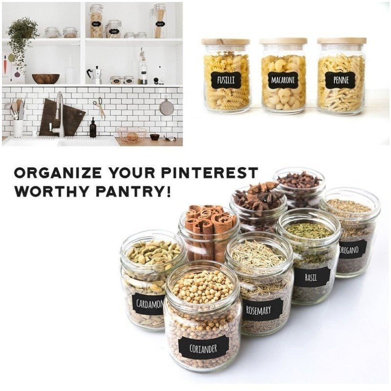 Pantry organizing labels | - Elegant Households KE