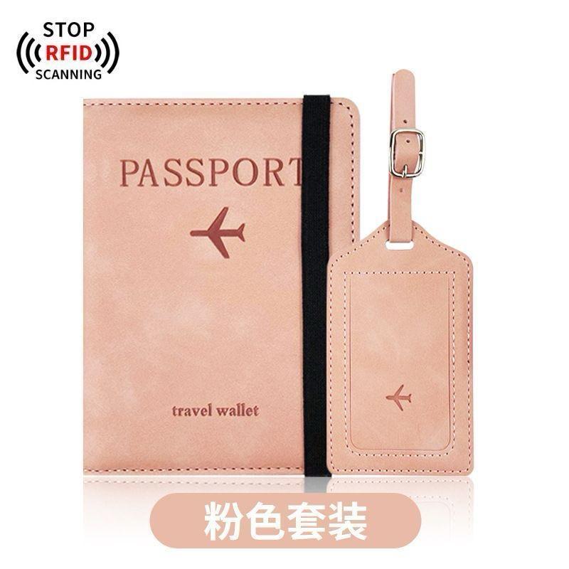 Passport Holder,Passport Cover with RFID Blocker Plus Suitcase Tag | - Elegant Households KE