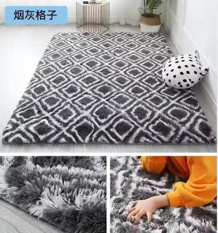 Fluffy Carpet - Soft Pattern Bedside Carpet for Homes & Offices in Kenya