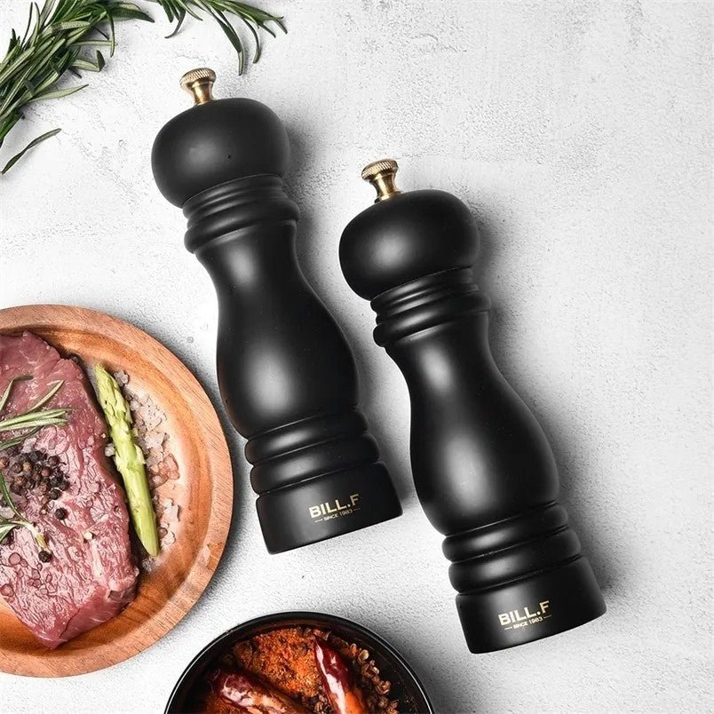 6 Inch Wood Pepper Grinder Mill Kenya – Adjustable Stainless Steel Grinder