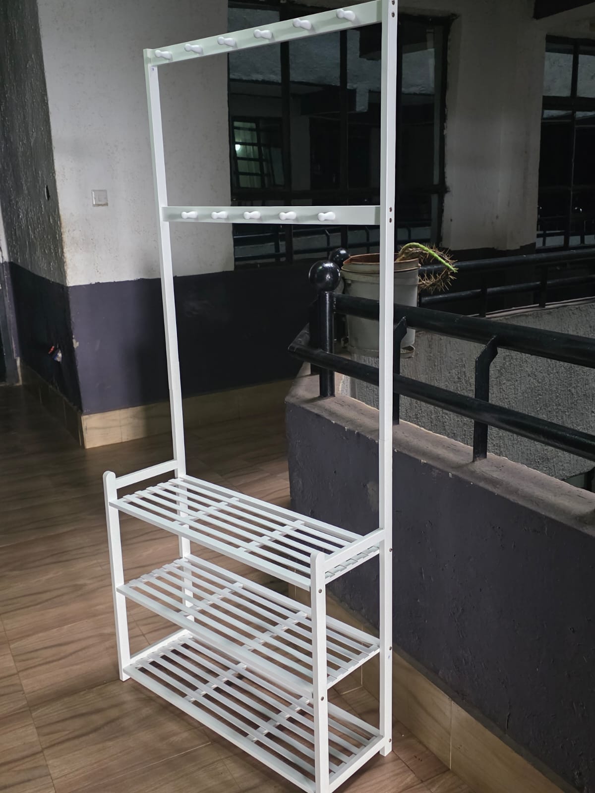 Perfect combo multifunctional bamboo rack | - Elegant Households KE