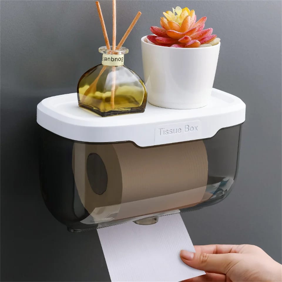 Plastic tissue holder | - Elegant Households KE