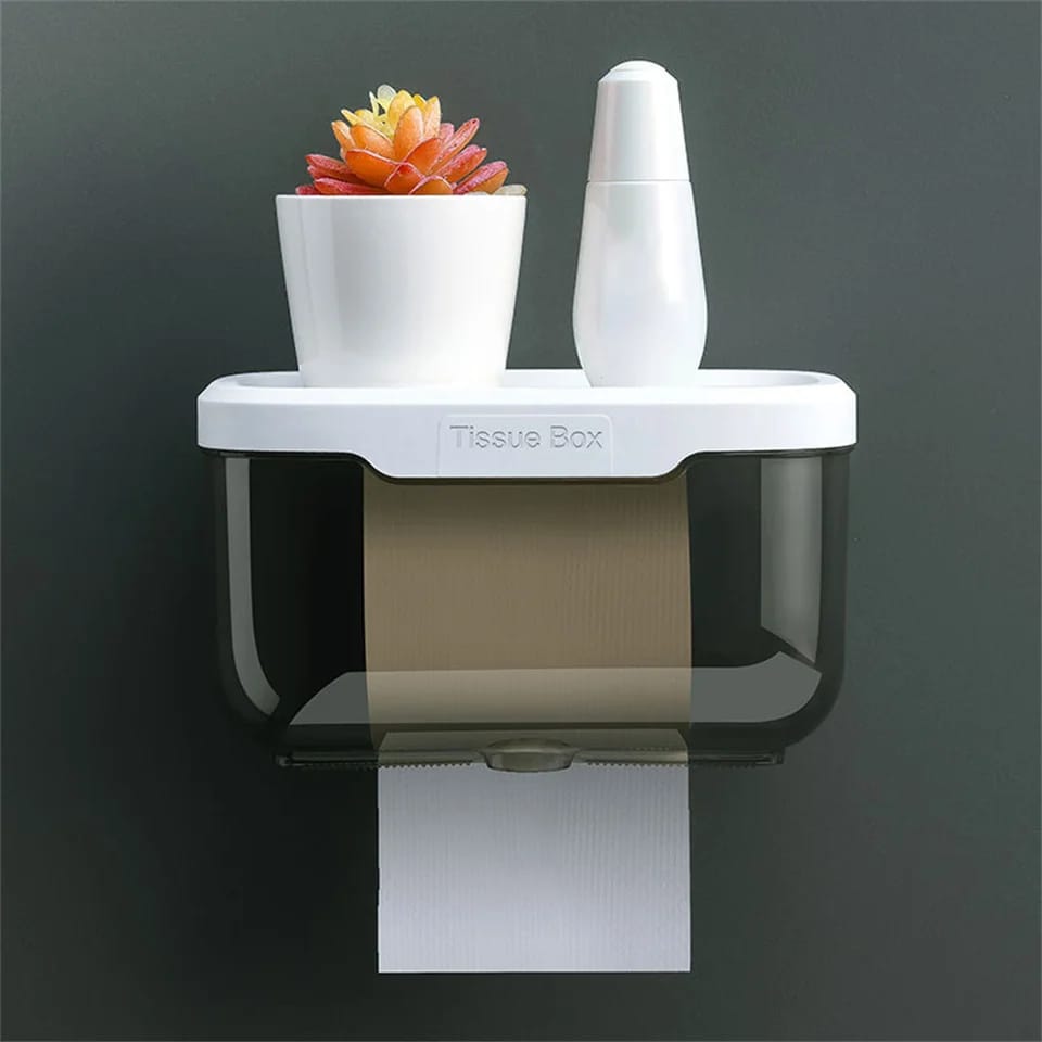 Plastic tissue holder | - Elegant Households KE