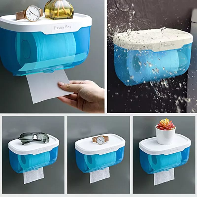 Plastic tissue holder | - Elegant Households KE