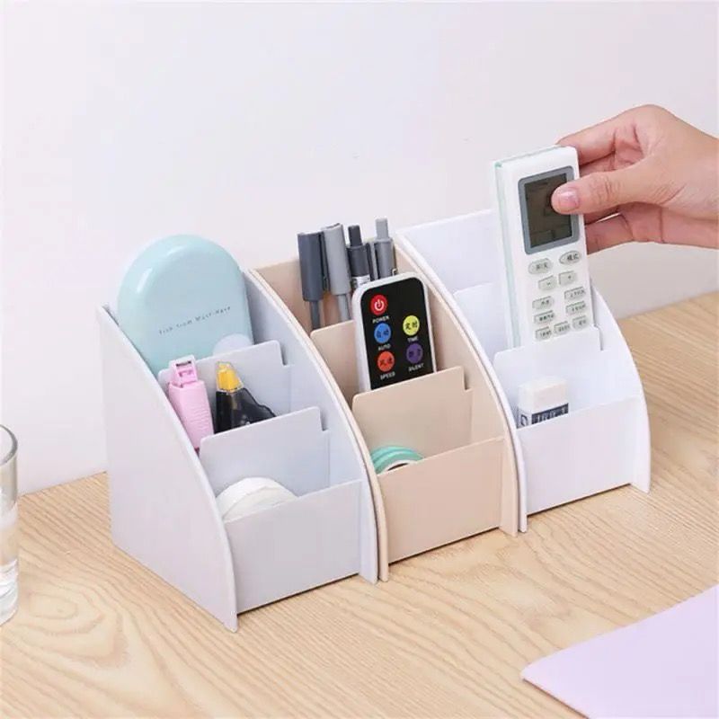 Plastic TV Remote Control Storage Holder | - Elegant Households KE