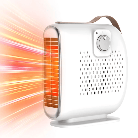 Portable 500W PTC Ceramic Heater Fan for Home & Office | - Elegant Households KE