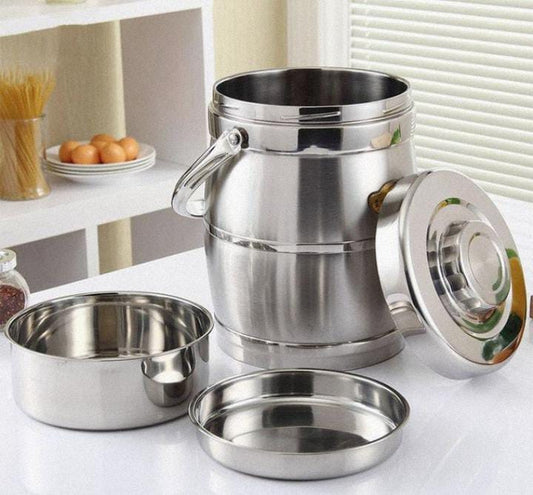Portable Hot & Cold Stainless Steel Lunch Container | - Elegant Households KE