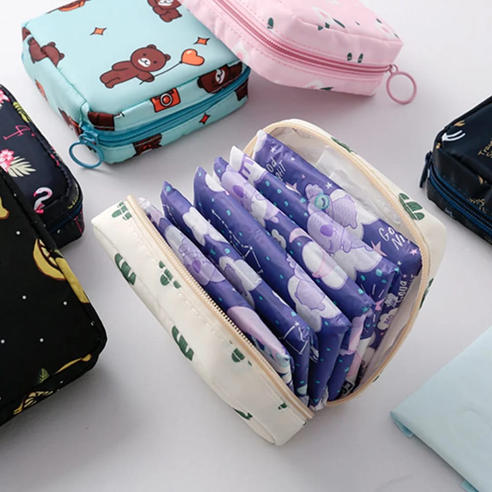 Portable Sanitary Pad Storage Pouch | Discreet & Compact | - Elegant Households KE