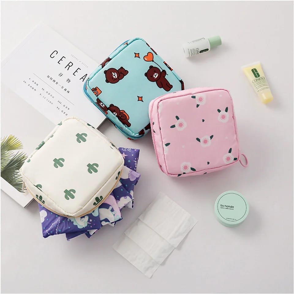 Portable Sanitary Pad Storage Pouch | Discreet & Compact | - Elegant Households KE