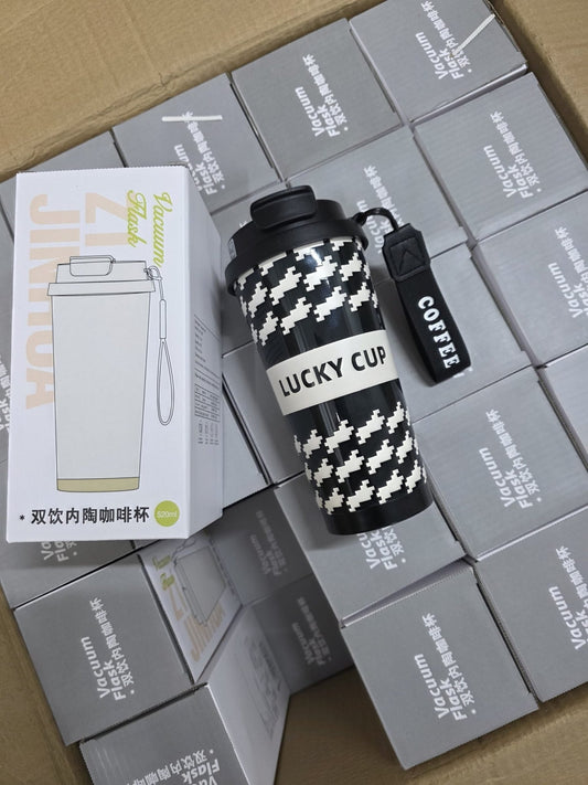 Portable Thermal traveling Vaccum insulated Tumbler cup | - Elegant Households KE