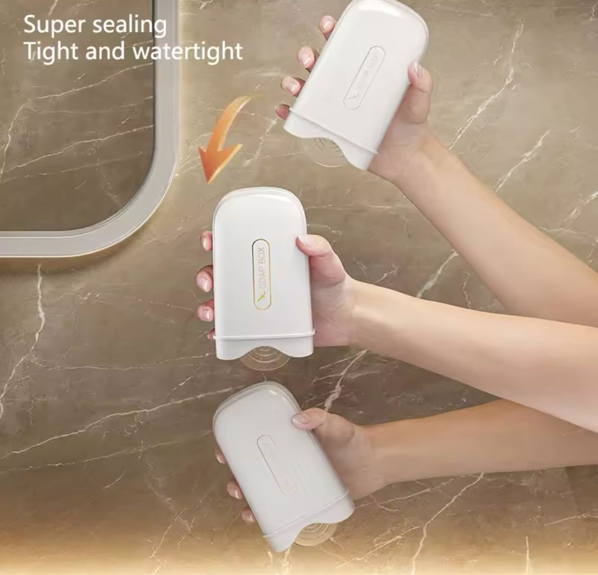 Portable Travel soap dish holder | - Elegant Households KE