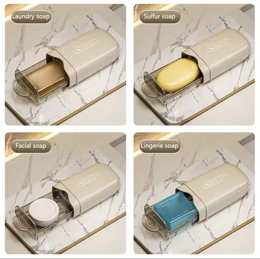 Portable Travel soap dish holder | - Elegant Households KE
