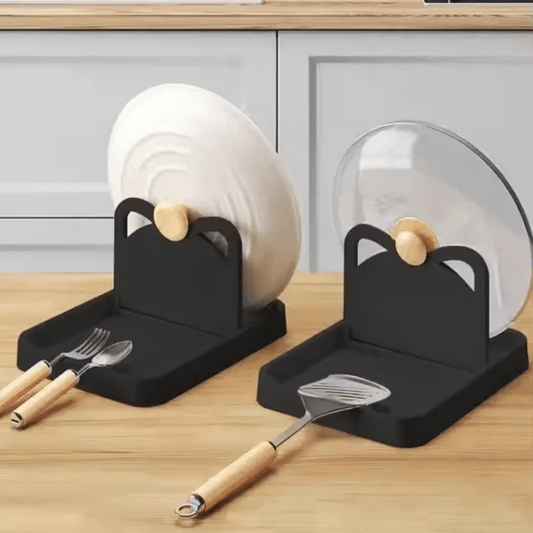 Pot lid rack/Spoon holder | - Elegant Households KE