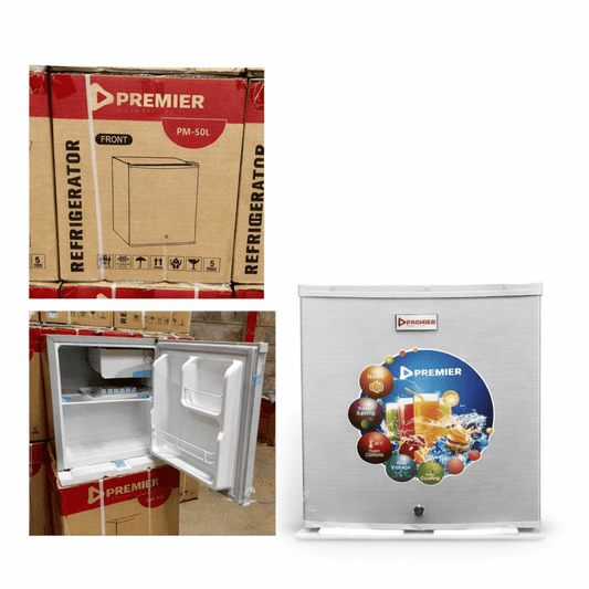 Premier 50L One - Door Mini Bar Fridge – Compact Refrigerator for Home & Hotel | - Elegant Households KE