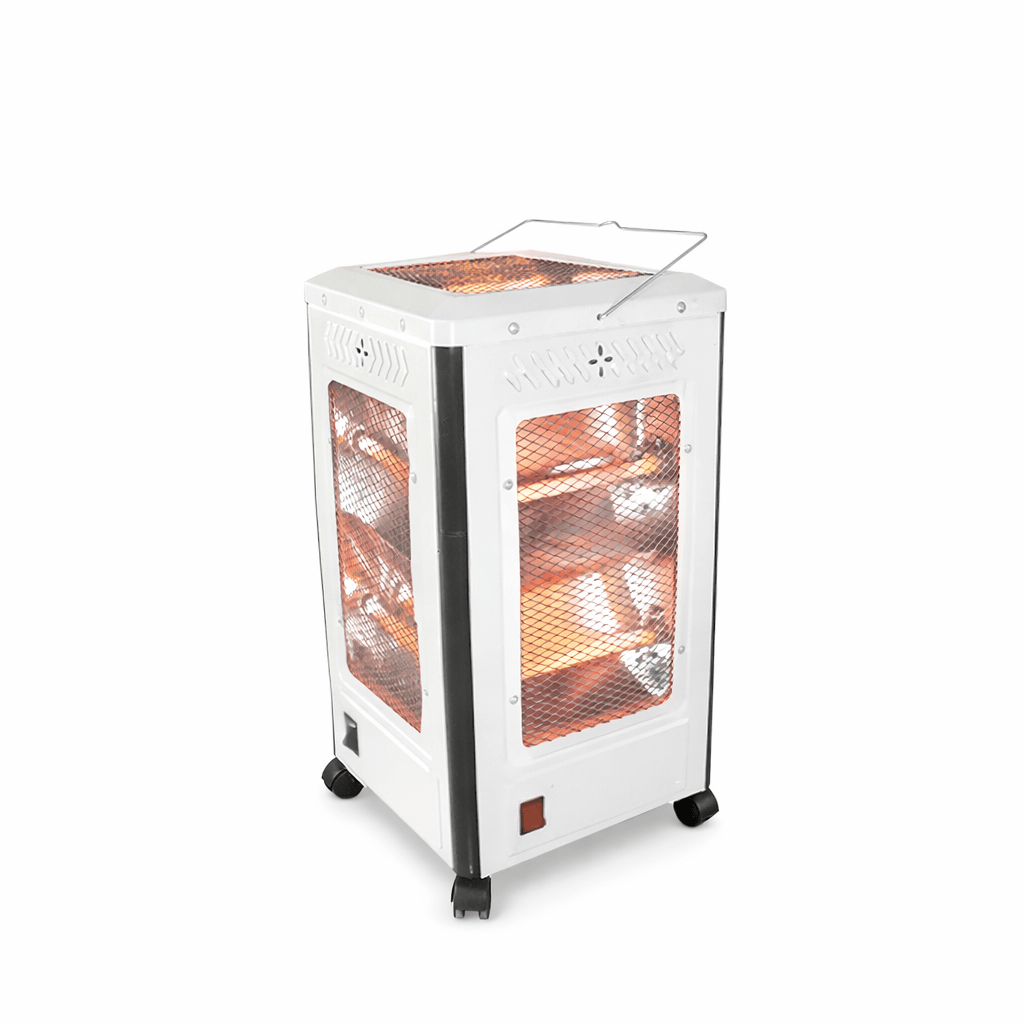 Premier Quartz Heater – 2000W 5 - Side Electric Room Heater | - Elegant Households KE