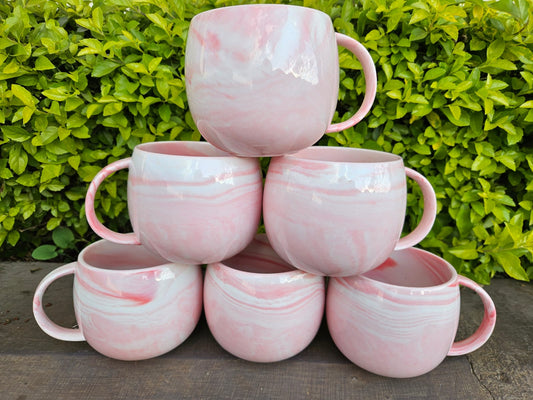 Premium 6 Pc Ceramic Mug Pot | - Elegant Households KE