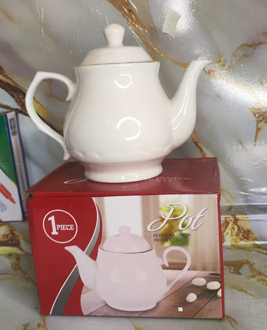 ceramic pot- Premium Heat-Resistant Teapot for Home and Office Use