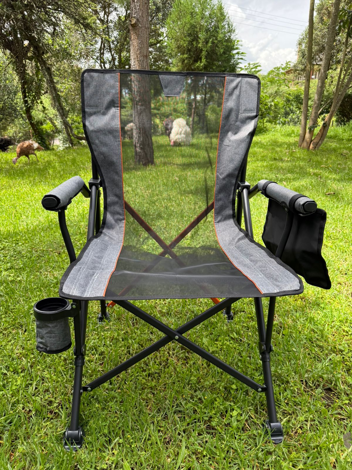 Premium Foldable Camping Chair – Lightweight & Durable Outdoor Seat | - Elegant Households KE