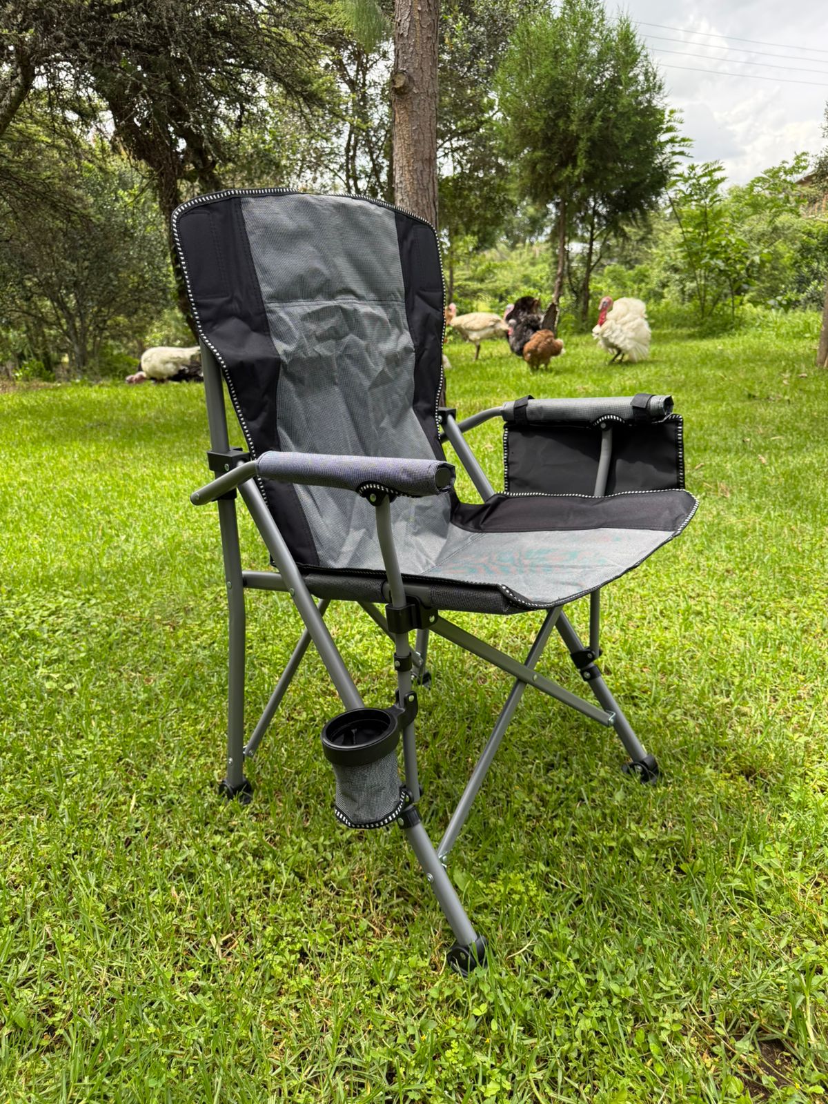 Premium Foldable Camping Chair – Lightweight & Durable Outdoor Seat | - Elegant Households KE
