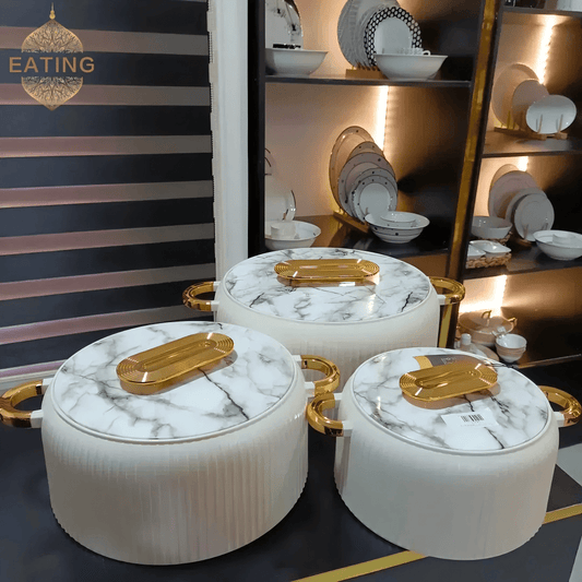 Premium Insulated Food Warmers Casserole Set – Eco - Friendly Hot Food Containers 2L, 4L, 6.5L | - Elegant Households KE