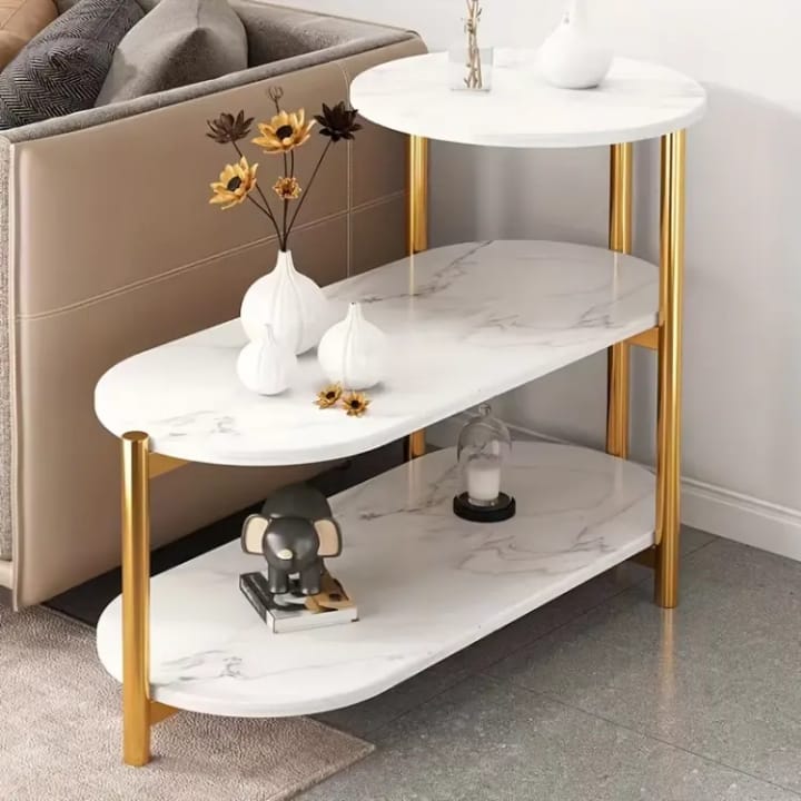 Premium Marble Coffee Side Table | - Elegant Households KE