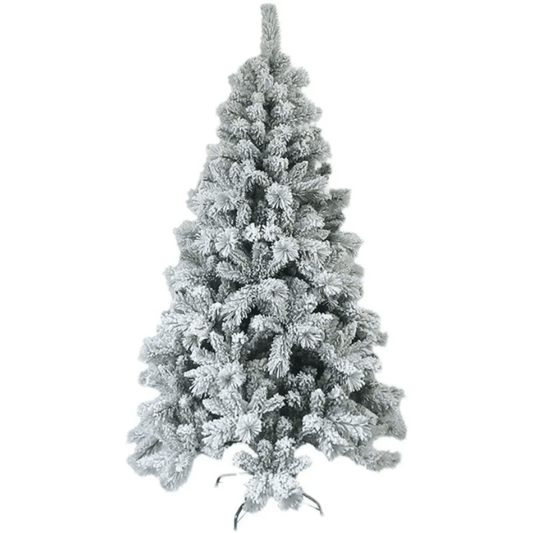 Premium Snow Flocked Pine Christmas Tree with Cones & Berries | - Elegant Households KE