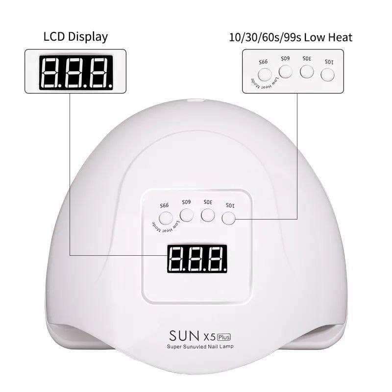 Professional UV/LED nail lamp dryer gel polish | - Elegant Households KE