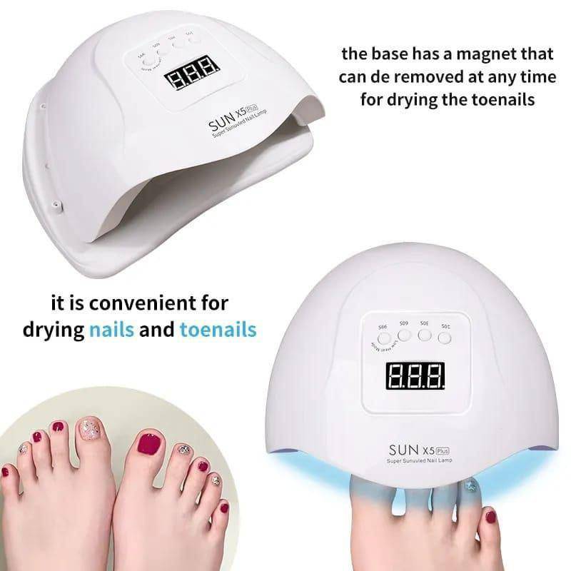 Professional UV Nail Lamp Dryer Gel Polish – High-Power