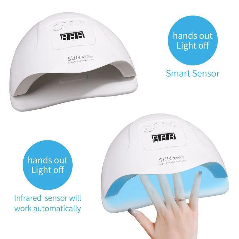 Professional UV/LED nail lamp dryer gel polish | - Elegant Households KE