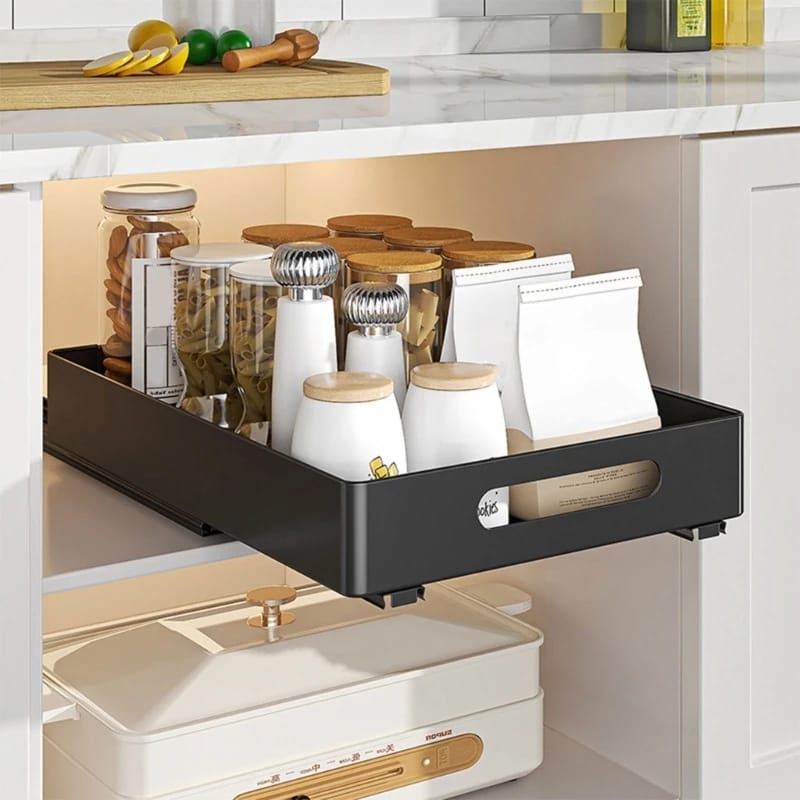 Pull out cabinet organizer | - Elegant Households KE
