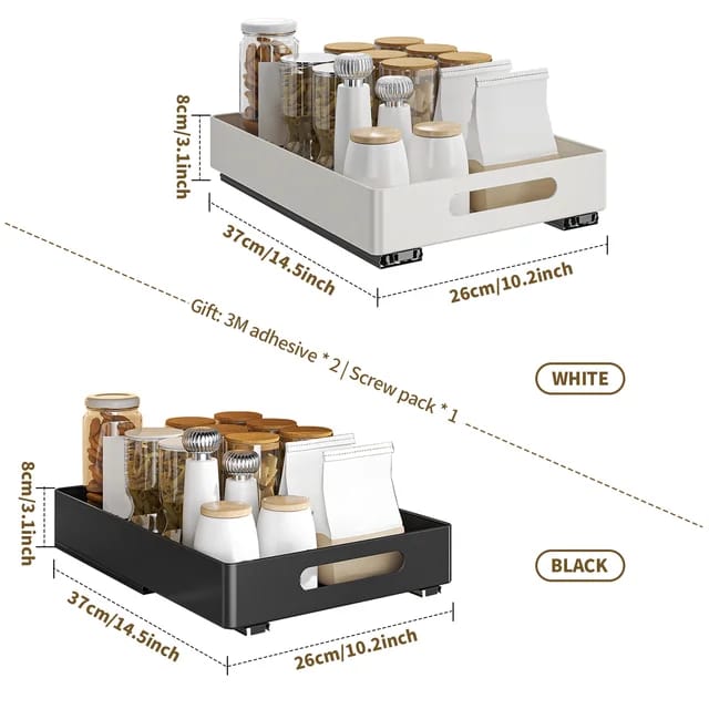 Pull out cabinet organizer | - Elegant Households KE